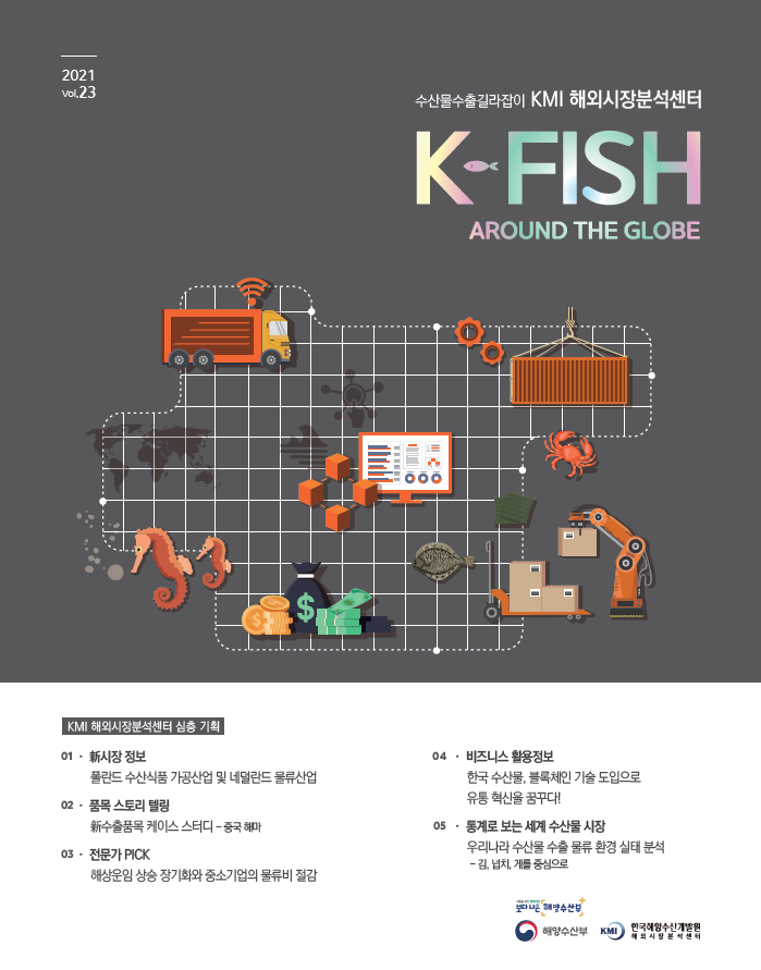 [Vol. 23] K·Fish Around The Globe (2021년 3분기) 표지